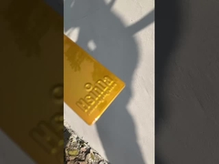 クロームゴールド色パワーコーティング