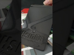 Hsinda 耐薬品性 Ral 9005 90-100% 光沢 ブラック 粉体塗料 静電スプレーコーティング for Sprin