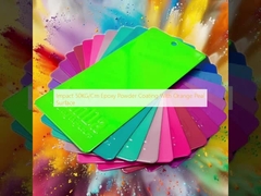 影響 50KG/Cm エポキシ粉末塗装 オレンジ皮表面