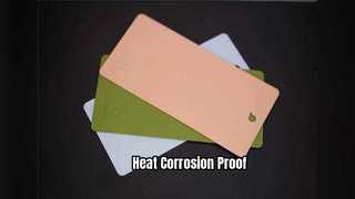 耐久性のあるパウダーコート、耐熱性、耐腐食性