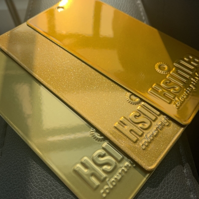 Hsindaの金金属色の粉のペンキのコーティングの紫外線抵抗力がある