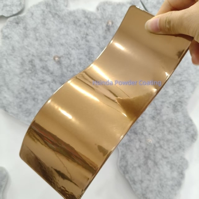 Hsinda銅真鍮イリュージョンクロム粉体塗装ブロンズ静電ポリエステル粉体塗装金属用