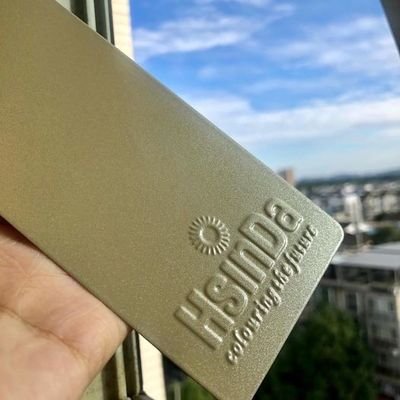 ドア用ボンデッドメタリックエフェクトエポキシポリエステル粉体塗装